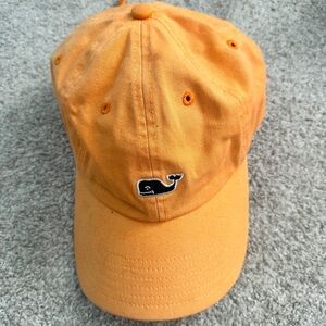 Sherbet Orange Vinyard Vines ball cap